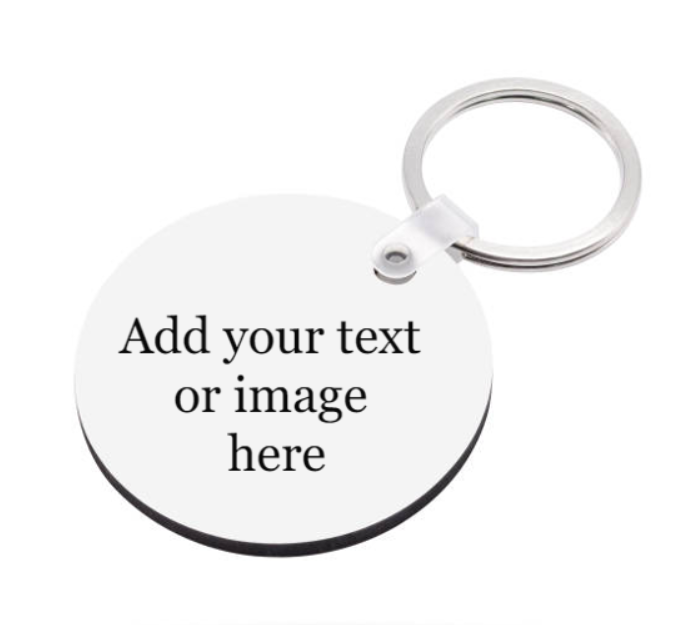 Circle keychain