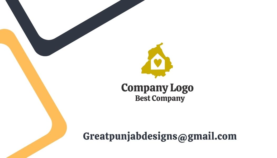 Simple and Designed business card