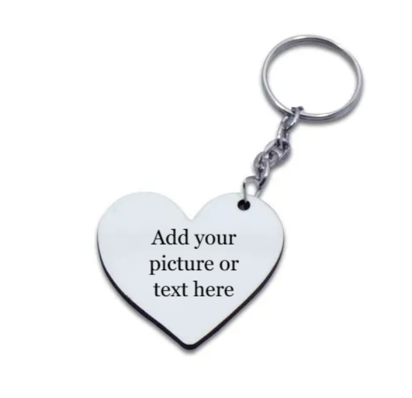 Heart keychain