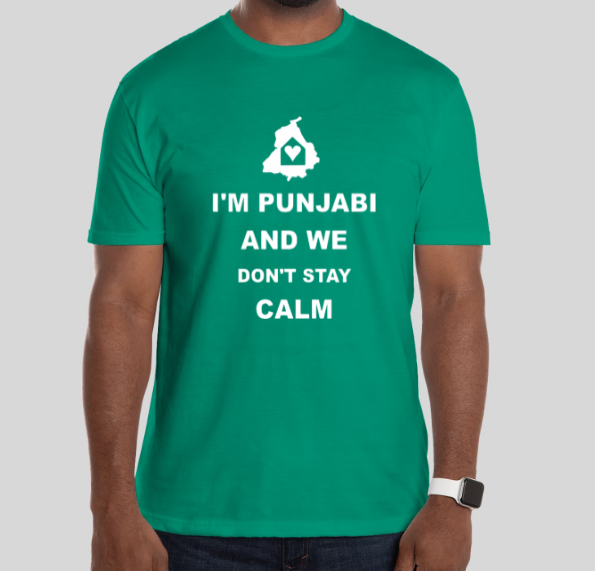 I'M Punjabi and we don't stay calm