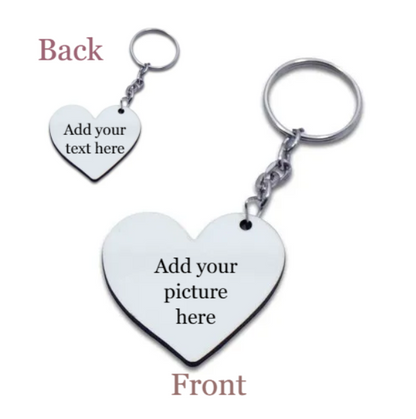 Heart keychain