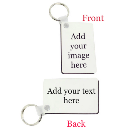 Rectangle Keychain